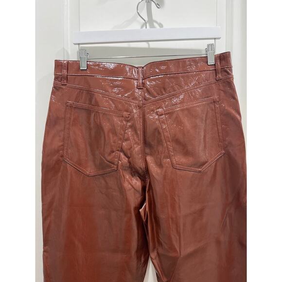 NWT Abercrombie & Fitch The 90’s Straight Ultra High Rise Pants Sz 33 / 16 Long - Picture 6 of 8